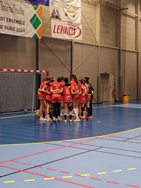 🏆 [𝙄𝑵𝙏𝑬𝙍𝙇𝙄𝙂𝑼𝙀𝙎 𝑭𝙀́𝑴𝙄𝑵𝙄𝑵𝙀𝙎]

Deuxième journée pour nos joueuses ! 🔥 

🕘 Ce matin à 9h00, elles ont affronté la Région Sud : un match engagé malgré une défaite 30-16 👊

📸 Revivez l’énergie du groupe !

⚡ Demain dimanche, dernier rendez-vous : un ultime match pour finir le tournoi sur une note forte !

@comite_53_handball @comite44handball @comite49handball @handcomitesarthe @comite_handball_85 

#PDLL #PaysDeLaLoire #Interligues #HandballFéminin #Formation