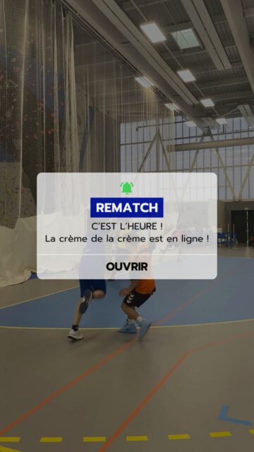 La crème de la crème – Épisode 26 🏆

⚡️ @handball.donges.atlantique 
🖇️ @hbc.du.lac 
💎 @ussb_handball 

Devenez le héros des tribunes et faites briller votre équipe avec l’appli Rematch 🎥

#PaysDeLaLoire #PDLL #RematchHandball #LaCremeDeLaCreme