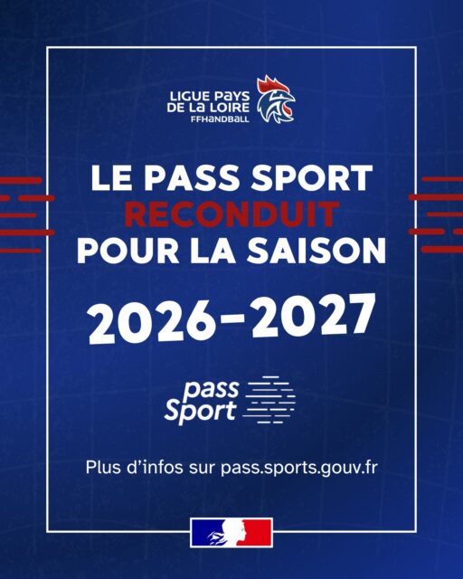 📢​ 𝗟𝗲 𝗣𝗮𝘀𝘀'𝗦𝗽𝗼𝗿𝘁 𝗿𝗲𝘃𝗶𝗲𝗻𝘁 𝗽𝗼𝘂𝗿 𝟮𝟬𝟮𝟲/𝟮𝟳

🎯​ Tu as entre 6 et 30 ans ? Tu peux toucher 50 € pour financer ton inscription en club de sport cette année.

ℹ️ Qui sont les bénéficiaires ?
• 6 à 17 ans (quotient familial CAF/MSA ≤ 699 €)
• 6 à 19 ans bénéficiaires de l'AEEH
• 16 à 30 ans bénéficiaires de l'AAH
• Étudiants boursiers de moins de 28 ans

📆 𝗟𝗲𝘀 𝗱𝗮𝘁𝗲𝘀 𝗰𝗹𝗲́𝘀 : 𝗧𝘂 𝗿𝗲𝗰̧𝗼𝗶𝘀 𝗮𝘂𝘁𝗼𝗺𝗮𝘁𝗶𝗾𝘂𝗲𝗺𝗲𝗻𝘁 𝘁𝗼𝗻 𝗤𝗥 𝗰𝗼𝗱𝗲 𝗽𝗮𝗿 𝗺𝗮𝗶𝗹 𝗮̀ 𝗹𝗮 𝗺𝗶-𝘀𝗲𝗽𝘁𝗲𝗺𝗯𝗿𝗲 𝟮𝟬𝟮𝟲 (𝘀𝗮𝗻𝘀 𝗮𝘂𝗰𝘂𝗻𝗲 𝗱𝗲́𝗺𝗮𝗿𝗰𝗵𝗲 𝗮̀ 𝗳𝗮𝗶𝗿𝗲 !). 𝗧𝘂 𝗽𝗼𝘂𝗿𝗿𝗮𝘀 𝗲𝗻𝘀𝘂𝗶𝘁𝗲 𝗹'𝘂𝘁𝗶𝗹𝗶𝘀𝗲𝗿 𝗱𝗮𝗻𝘀 𝘁𝗼𝗻 𝗰𝗹𝘂𝗯 𝗷𝘂𝘀𝗾𝘂'𝗮𝘂 𝟯𝟭 𝗱𝗲́𝗰𝗲𝗺𝗯𝗿𝗲 𝟮𝟬𝟮𝟲.

💡 𝗖𝗼𝗺𝗺𝗲𝗻𝘁 𝗹'𝘂𝘁𝗶𝗹𝗶𝘀𝗲𝗿 : 𝗽𝗿𝗲́𝘀𝗲𝗻𝘁𝗲 𝘀𝗶𝗺𝗽𝗹𝗲𝗺𝗲𝗻𝘁 𝘁𝗼𝗻 𝗤𝗥 𝗰𝗼𝗱𝗲 𝗼𝘂 𝘁𝗼𝗻 𝗰𝗼𝗱𝗲 𝗮𝗹𝗽𝗵𝗮𝗻𝘂𝗺𝗲́𝗿𝗶𝗾𝘂𝗲 𝗮̀ 𝘁𝗼𝗻 𝗰𝗹𝘂𝗯 𝗮𝘂 𝗺𝗼𝗺𝗲𝗻𝘁 𝗱𝗲 𝘁'𝗶𝗻𝘀𝗰𝗿𝗶𝗿𝗲.

👉  Pour plus d'informations et vérifier ton éligibilité, rendez-vous directement sur le site officiel : https://www.pass.sports.gouv.fr/

@comite44handball  @comite49handball  @comite_53_handball  @comite49handball  @vendeehb 

#HandPaysdelaLoire #PassSport #SportPourTous