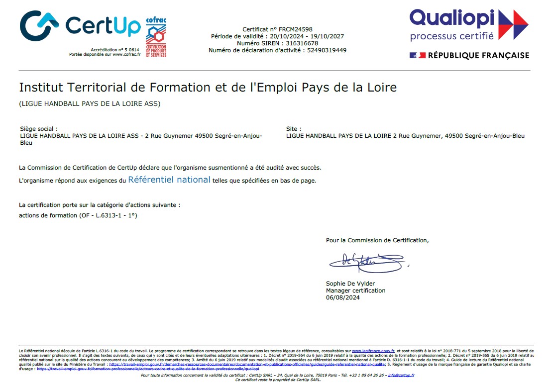 certif qualiopi mai 2024