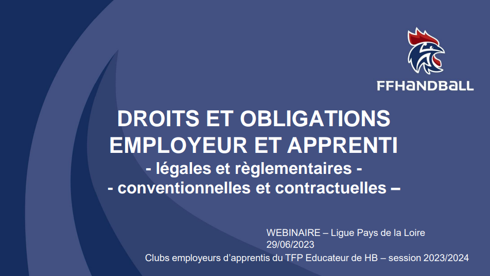 Droits et obligations apprenti employeur