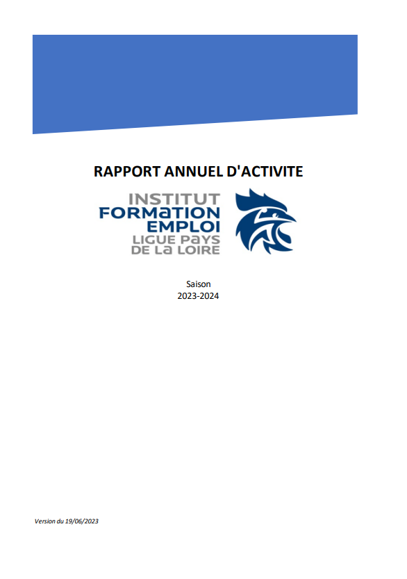 Rapport annuel activité