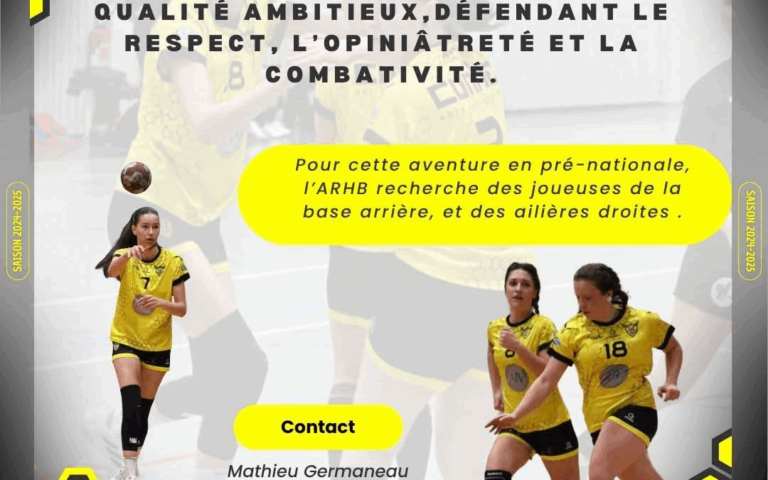 Recrutement Prenationale F