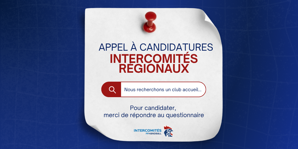 Candidatures Intercomités Régionaux