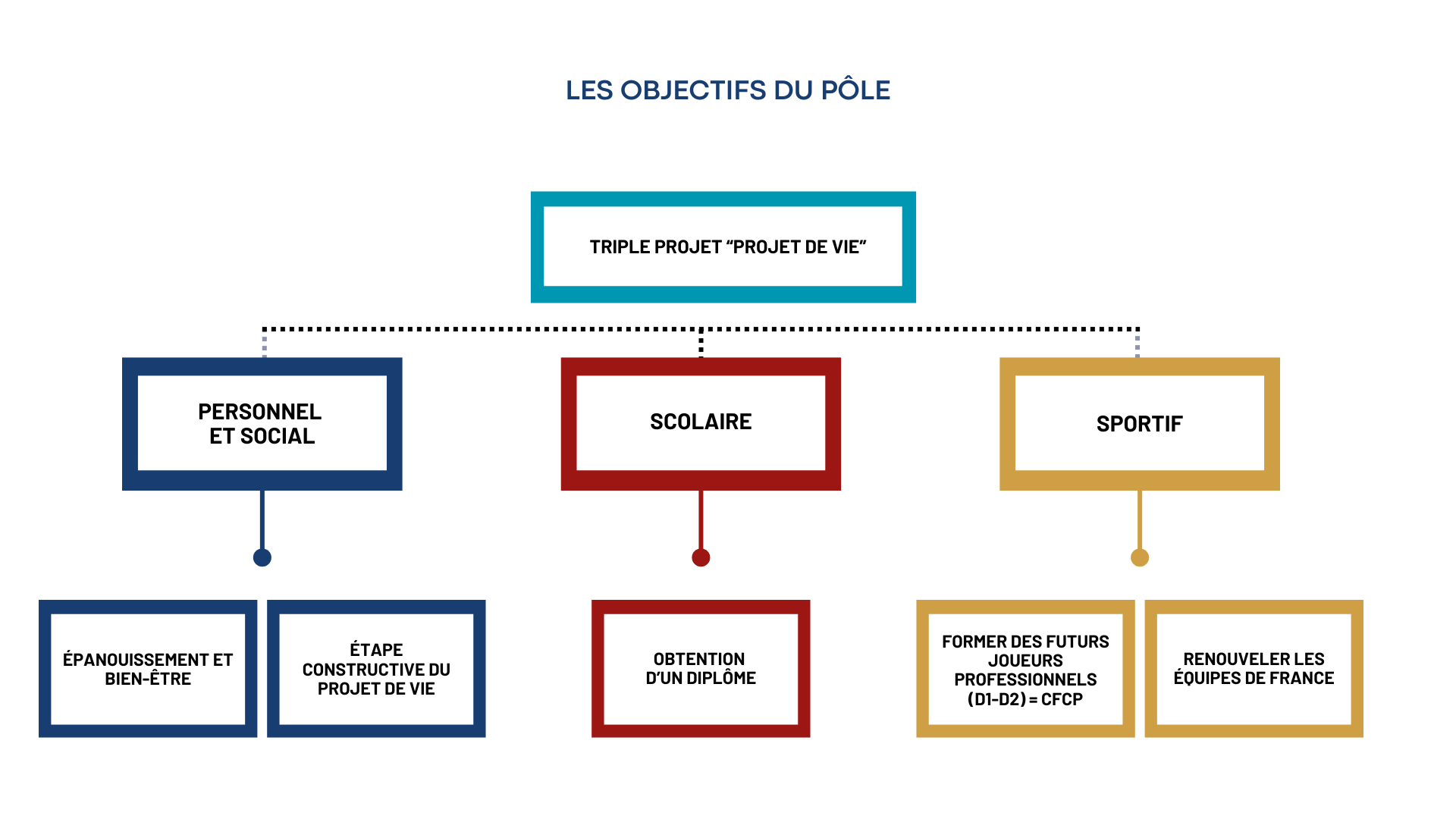Objectifs du pôle