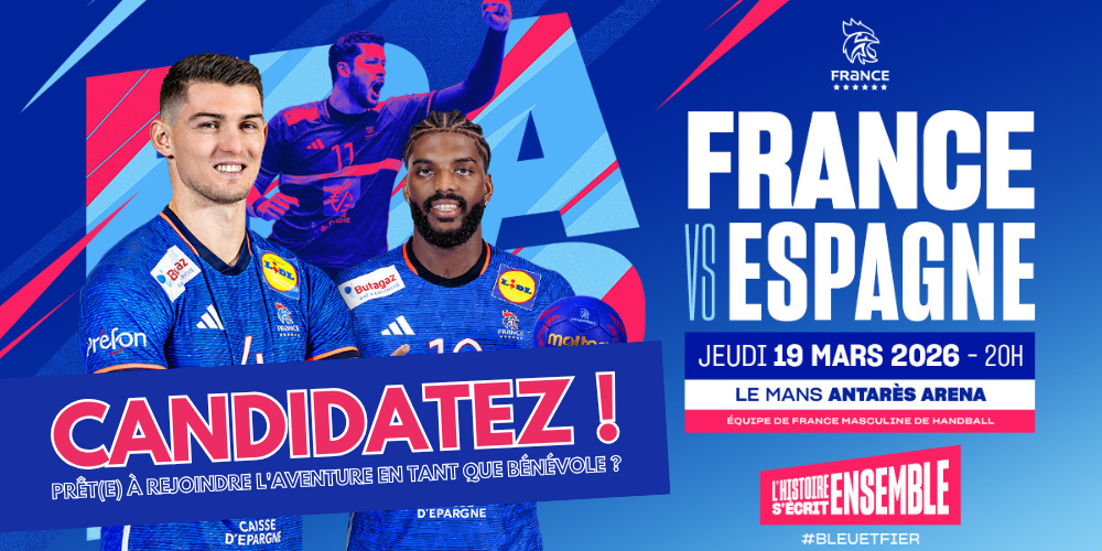 Candidatures bénévoles France VS Espagne