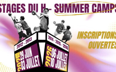 Semaine 1 – Stages du H Summer Camps 2026