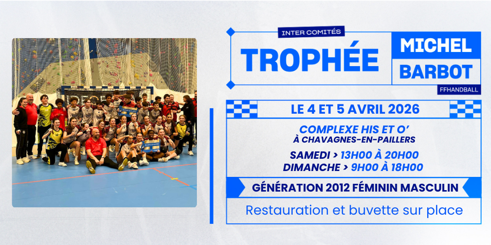 Trophées Michel Barbot 2026