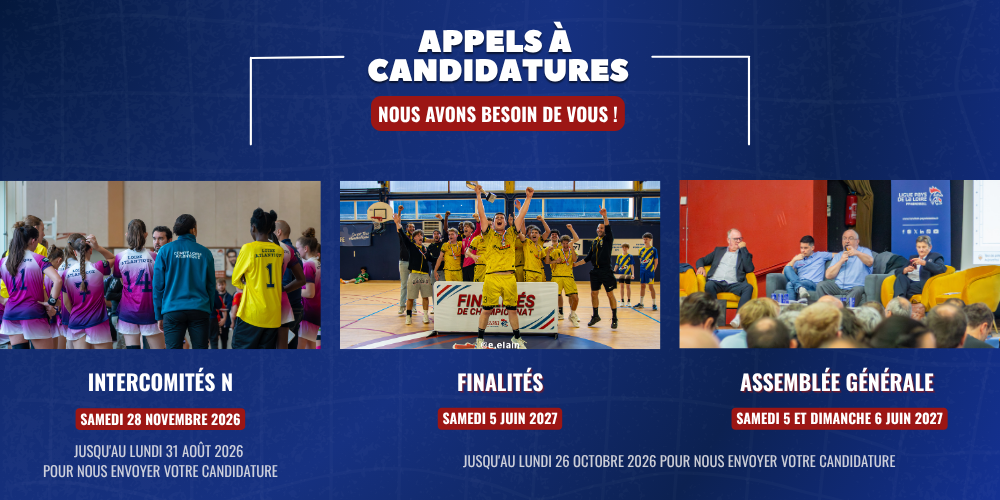 Appels à candidatures 26/27
