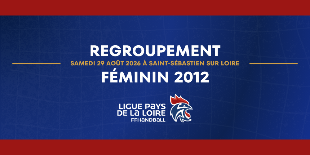 Regroupement féminin régional 2012
